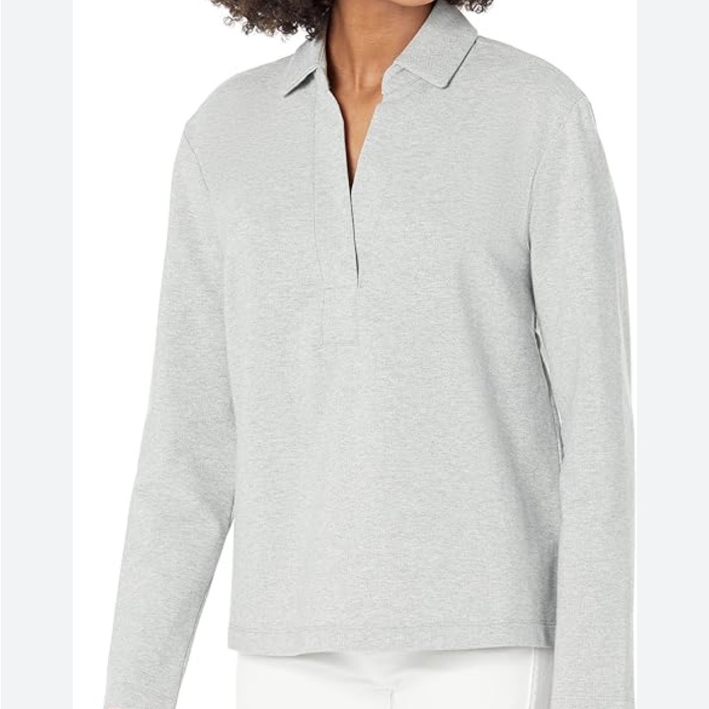 Lilly Pulitzer Emalia Shimmer Long Sleeve Terry Top